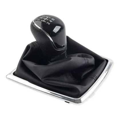 5/6 Speed Gear Knob with Leather Boot for Ford Focus Mk2 (2005-2012)
