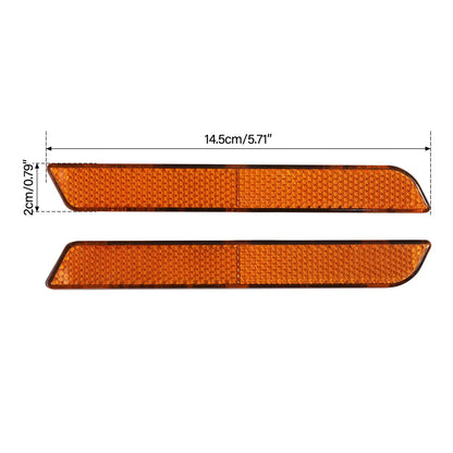 Saddlebag Latch Cover Reflectors for Harley Touring Road King (1994-2013)