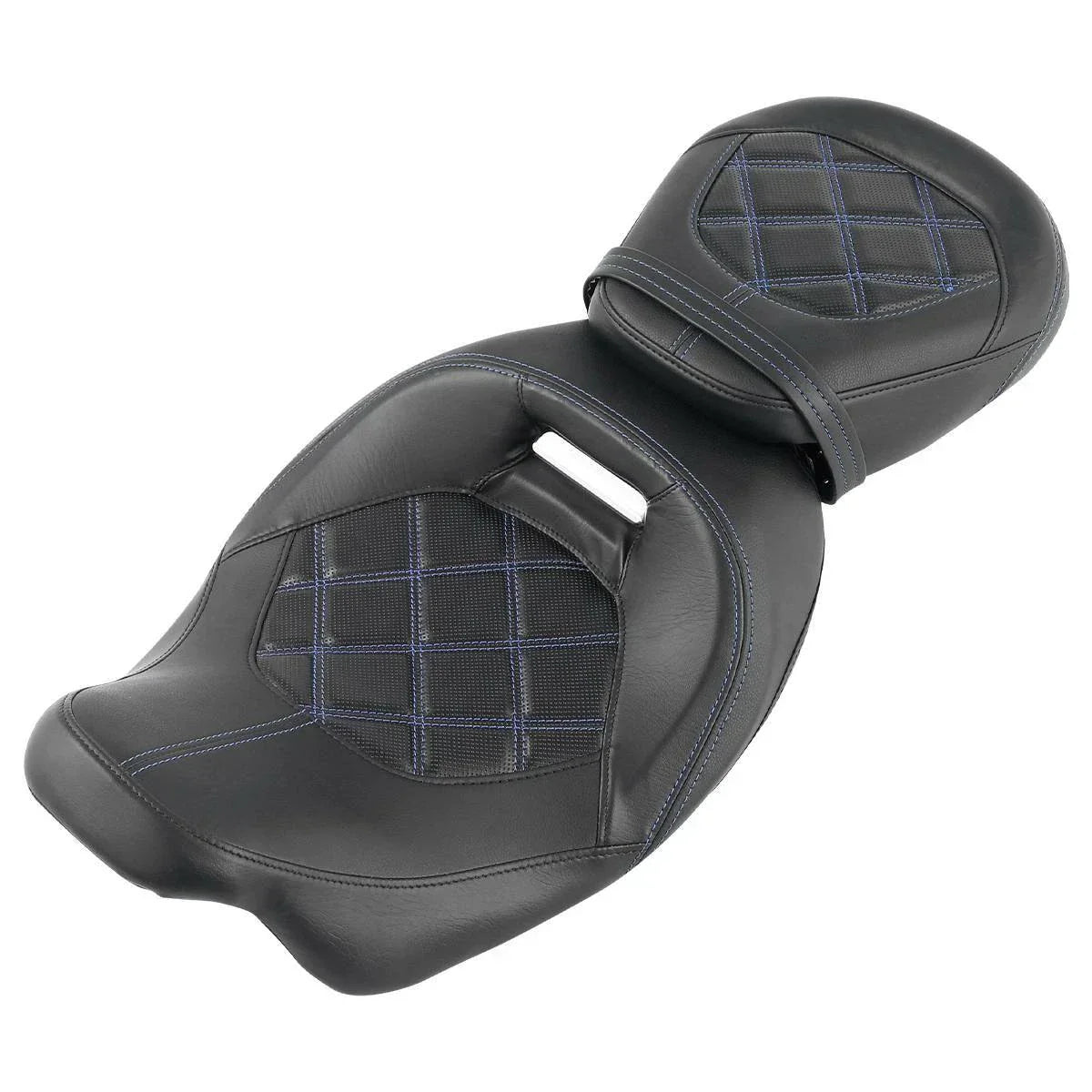 Black Driver Passenger Seat for Harley CVO Electra Road Glide FLHT FLHR (09-23)