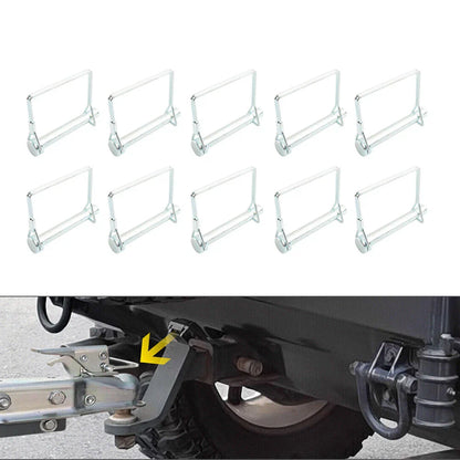 Shaft Lock Pin for Trailer Tow Coupler Safety Snap Locking Pin w/ Anti-lost Rope