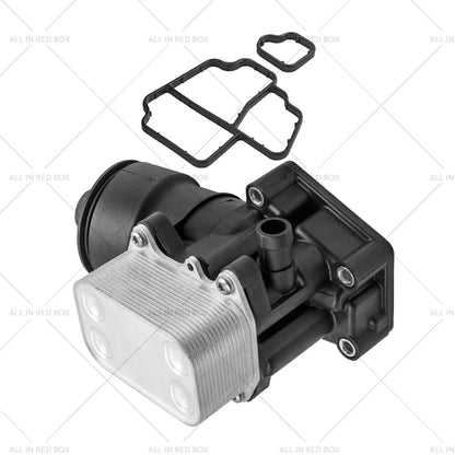 Oil Filter Housing Cap + Gasket for Skoda, Seat, Audi, VW (2006-2023)