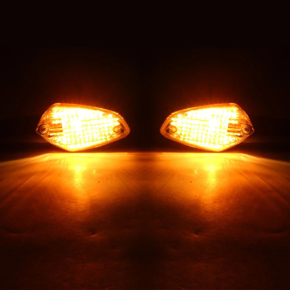 Clear Front & Rear Turn Signal Lights for Honda CBF125 (2009-2016)