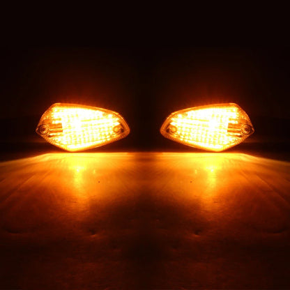 Clear Front & Rear Turn Signal Lights for Honda CBF125 (2009-2016)