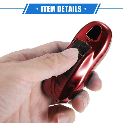 3 x Button Car Remote Key Fob Cover Case for Porsche Macan (2014-2022) TPU Red