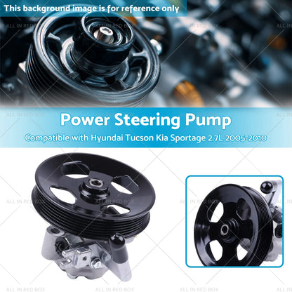 Power Steering Pump for Hyundai Tucson, Kia Sportage 2.7L (2005-2010)