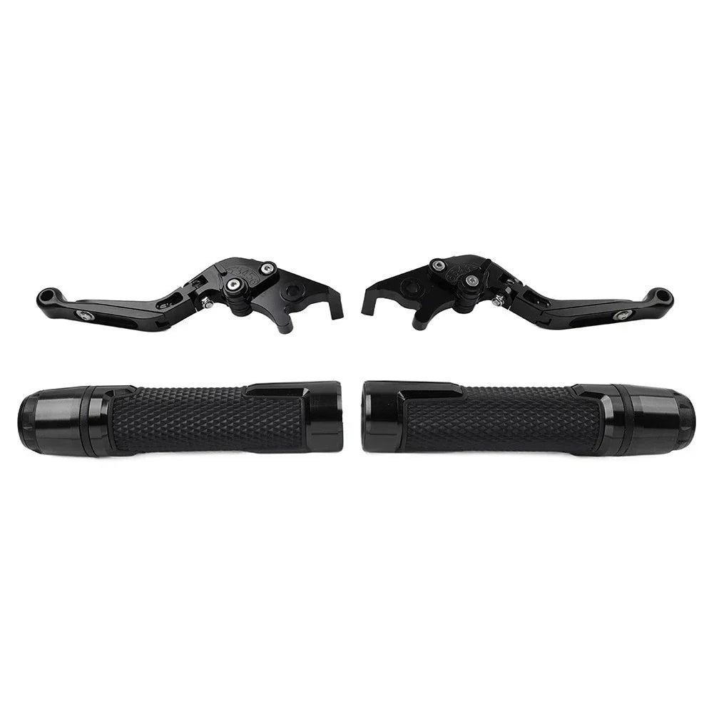 Folding Extendable Brake Clutch Levers & Handlebar Grips for BMW C650GT C600 (2012-2016)