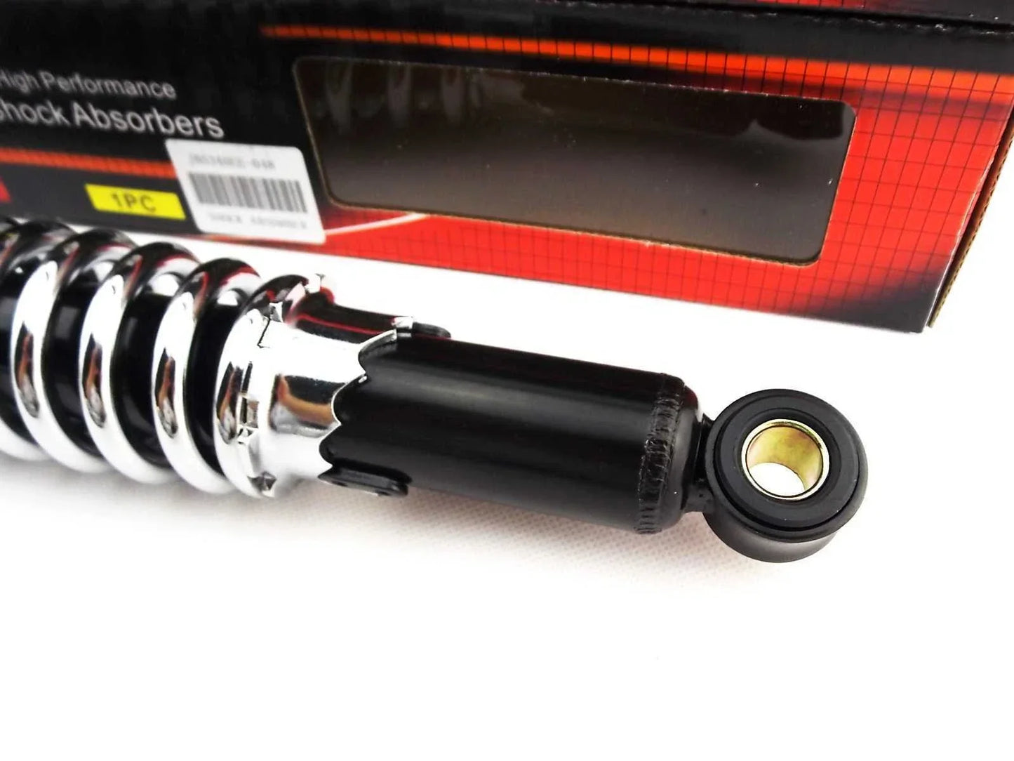340mm JBS Black/Chrome Shock Absorbers for Kawasaki ZL1000 Eliminator