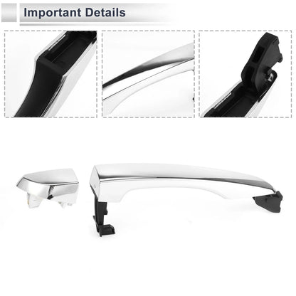 Rear Right Exterior Door Handle for Hyundai Tucson (2016-2020)