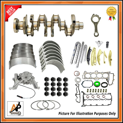 Crankshaft Engine Rebuild Kit for Land Rover Jaguar AJ200 2.0 Diesel (204DT)