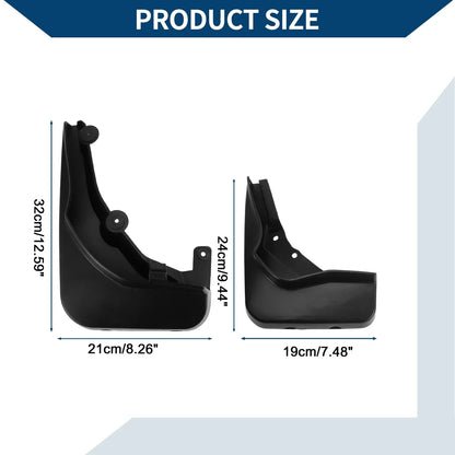 Mud Flaps Splash Guards for Mercedes-Benz E Class 2014-2015 (2 x)