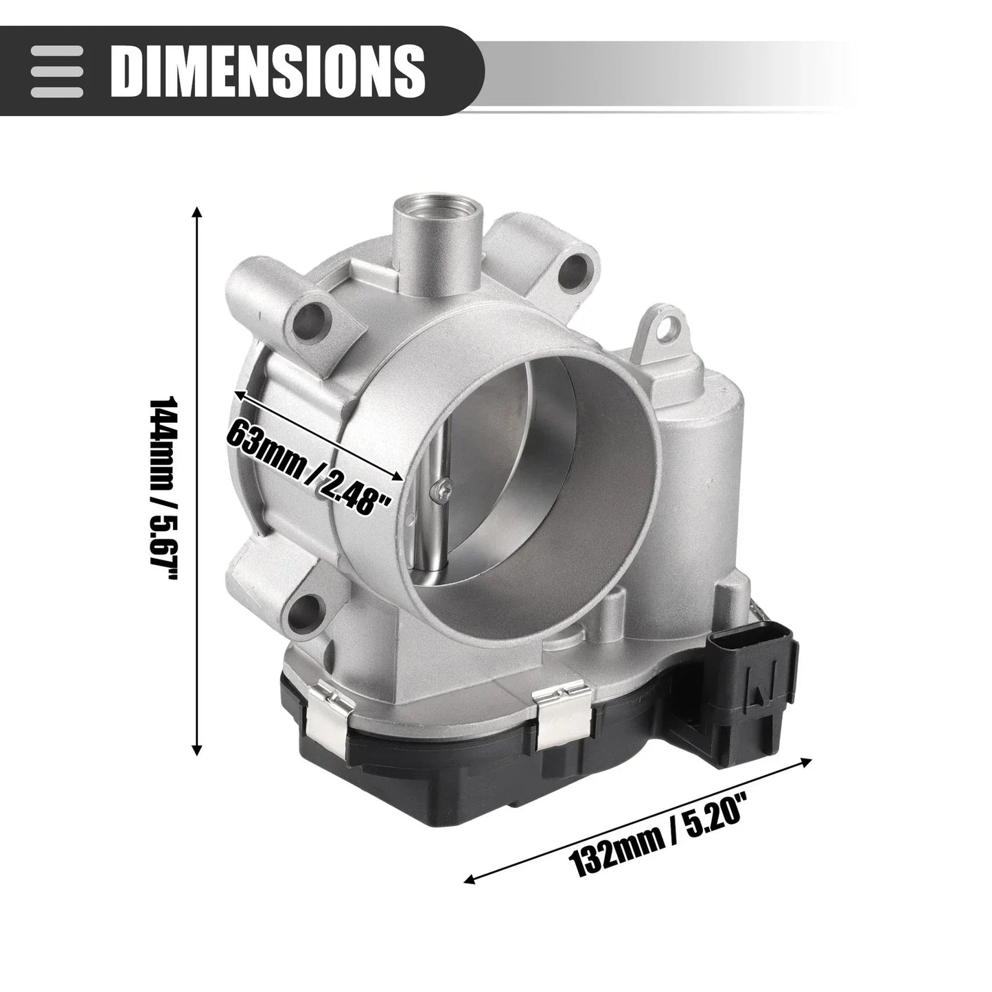 Throttle Body Assembly for Dodge Dart 2.0L 2.4L (2013-2016)