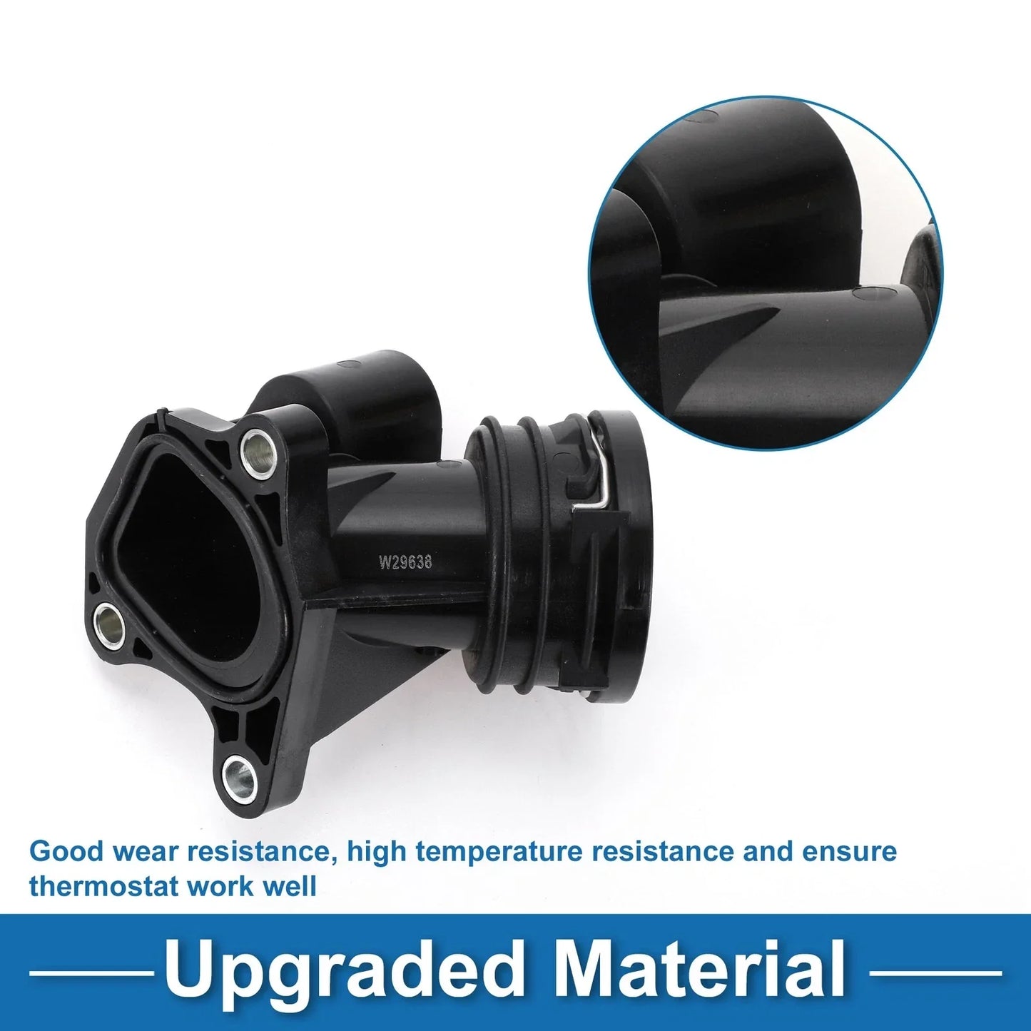 Engine Coolant Thermostat Housing for Mercedes Benz C43 AMG 3.0L V6 (2017-2023)
