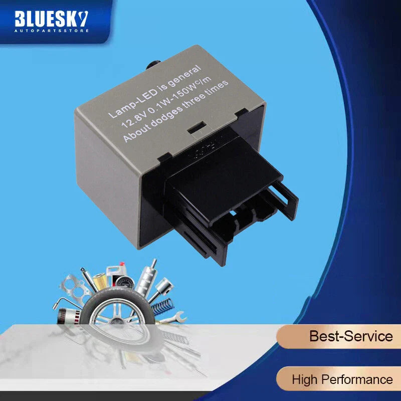 8Pin Speed Adjustable LED Flasher Relay Turn Signal Light for Car