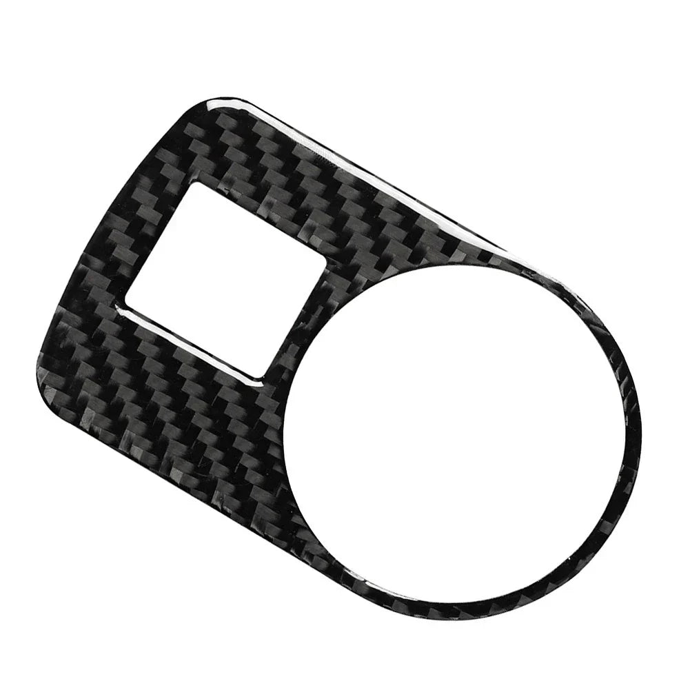 Headlight Switch Panel Cover Trim Carbon Black for Audi TT TTS TTRS (2008-14)