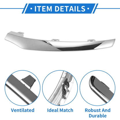 Rear Lower Center Bumper Grille Trim for Mercedes-Benz W205 (2015-2018)