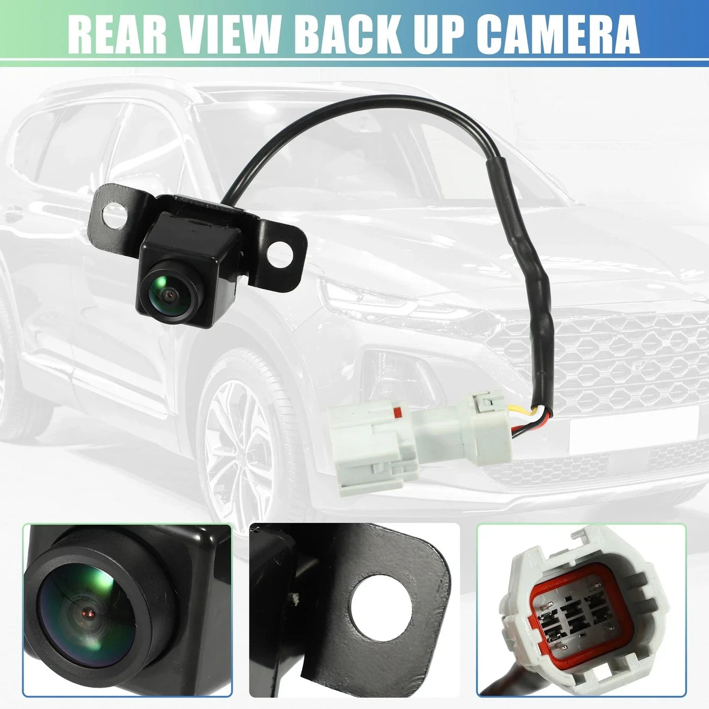 Rear View Back Up Camera for Hyundai Veloster Base (2012-2017)