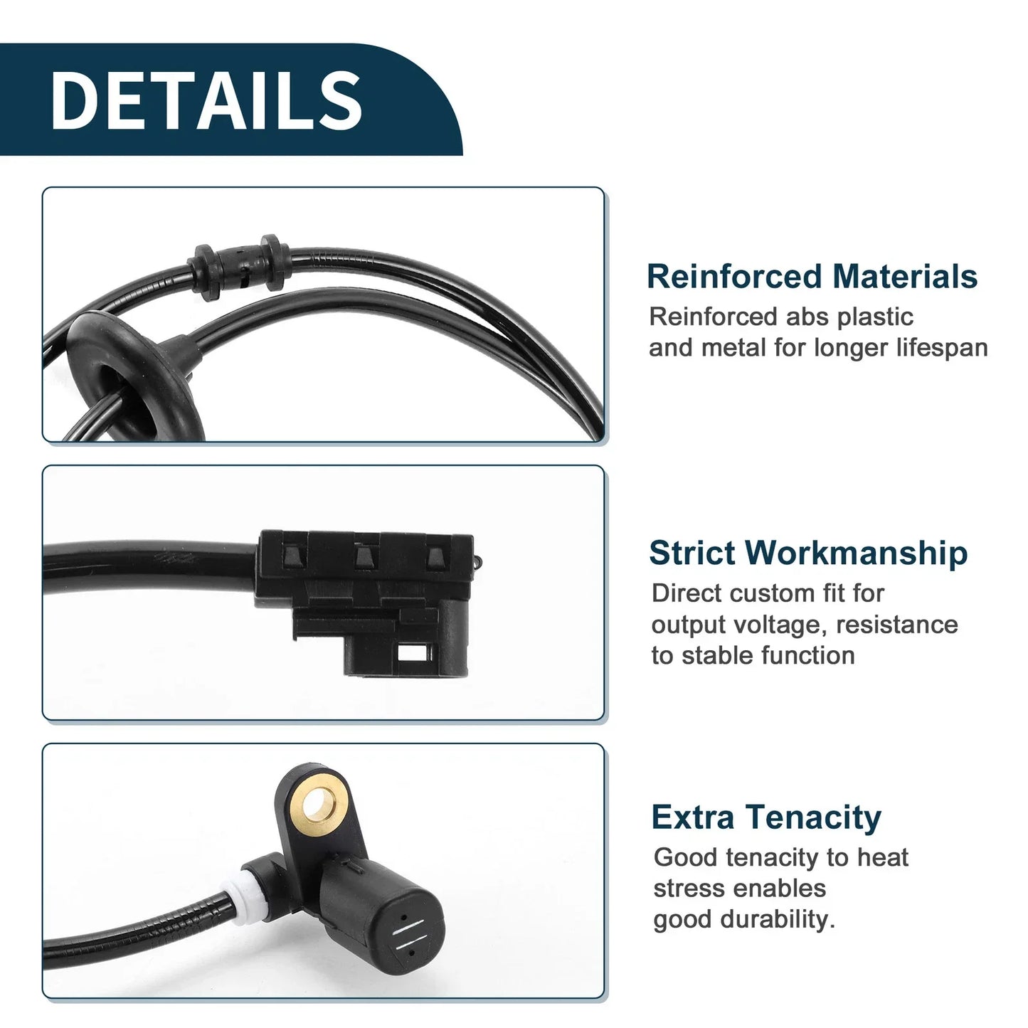ABS Wheel Speed Sensor for Mercedes-Benz C280 (2001-2007)