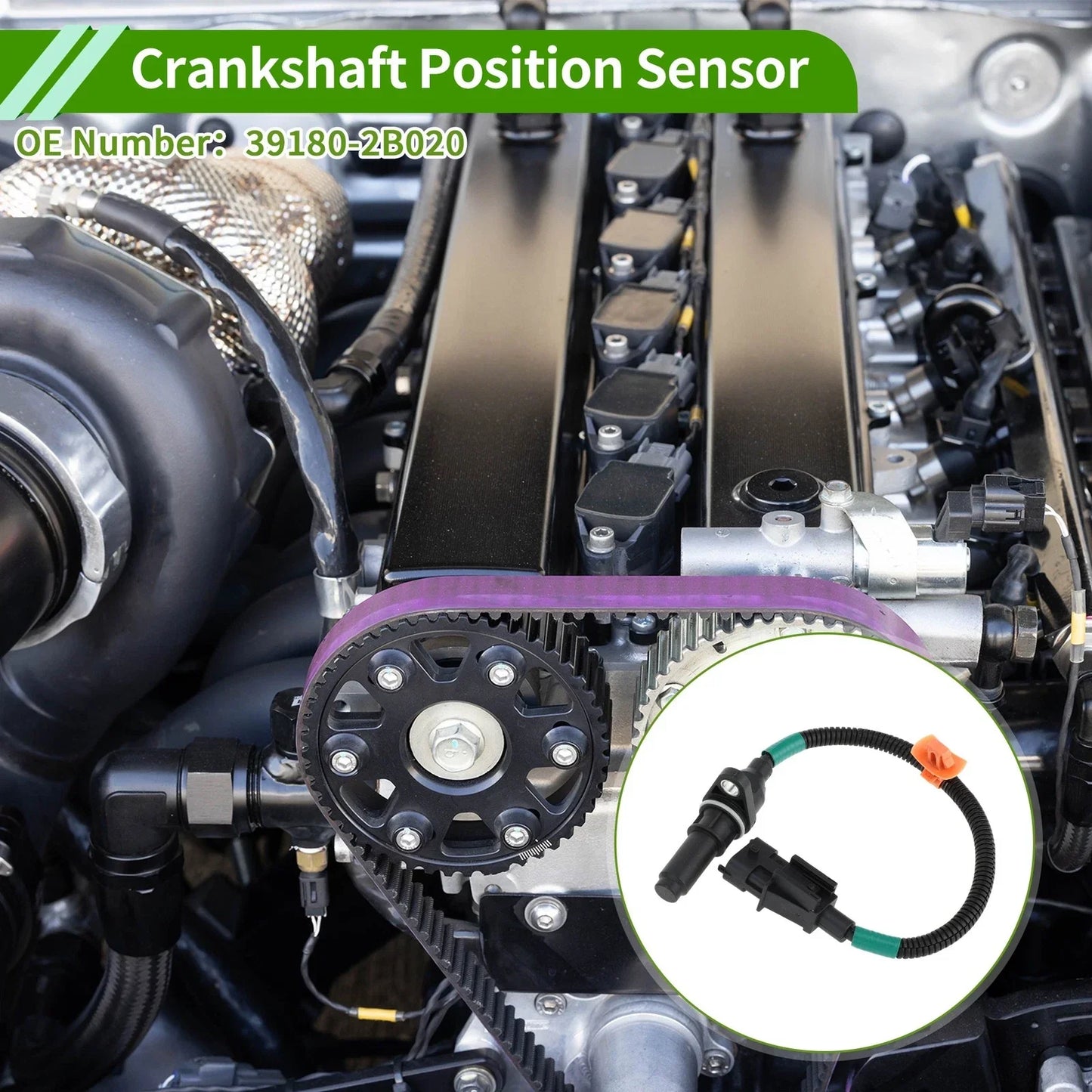 Crankshaft Position Sensor for HYUNDAI ix20 1.4 LPG (2010-2019)