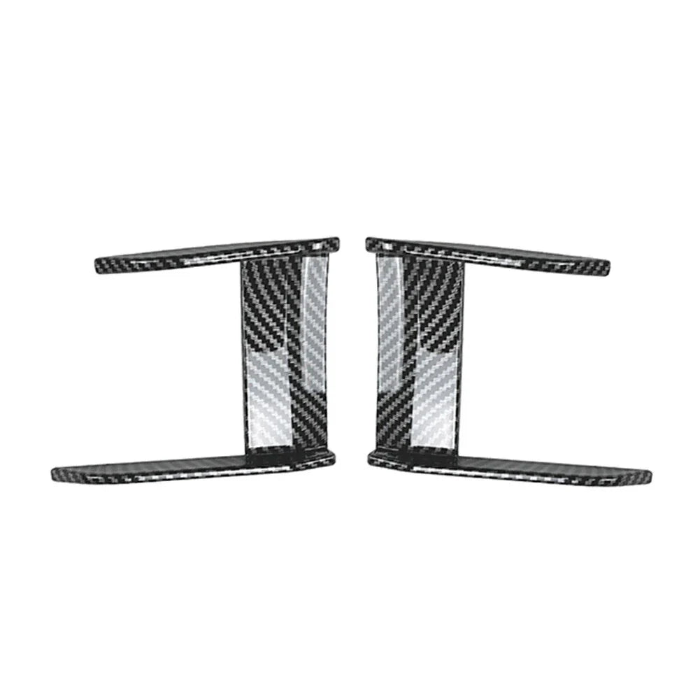 Carbon Look Front Bumper Side Spoiler for BMW 1 Series F40 (2019-2023)