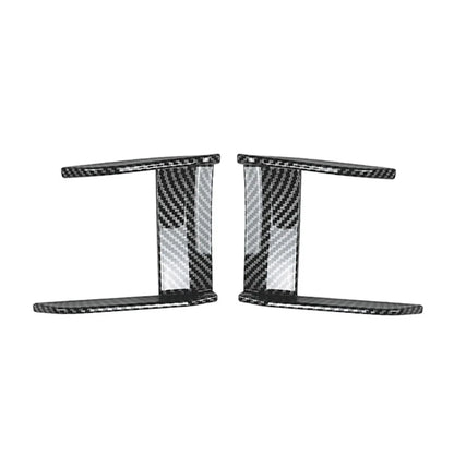 Carbon Look Front Bumper Side Spoiler for BMW 1 Series F40 (2019-2023)