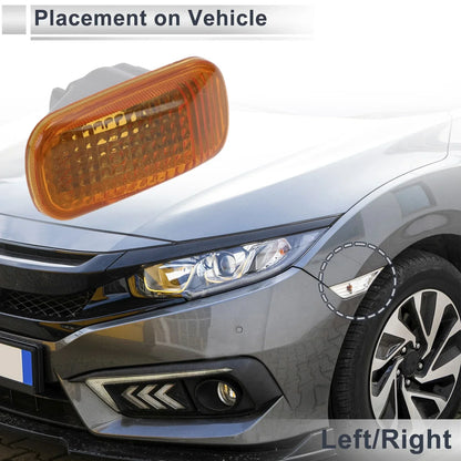 Car Side Marker Light Cover for Honda AZZ (2002-2008) 1 x Cover
