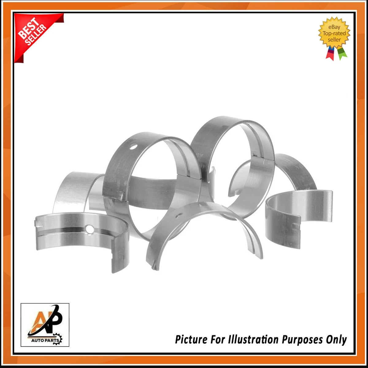 Crankshaft Main Bearings Set for Peugeot Boxer 2.2 BlueHDi Diesel (2010–2021)