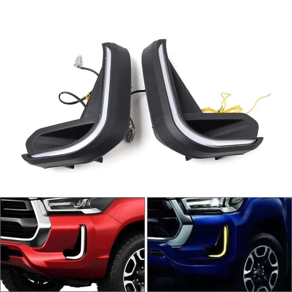Daytime Running Light Turn Signal Lamp for Toyota Hilux (2020-2022)