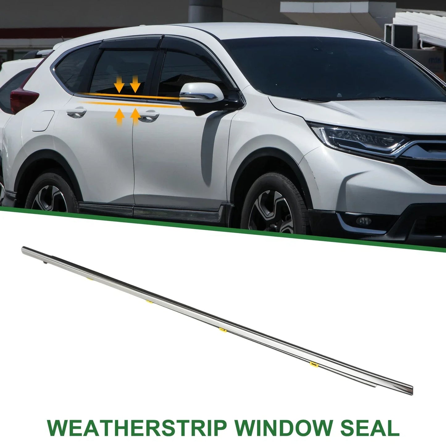 Front Right Weatherstrip Window Seal for Honda CR-V (2017-2020)