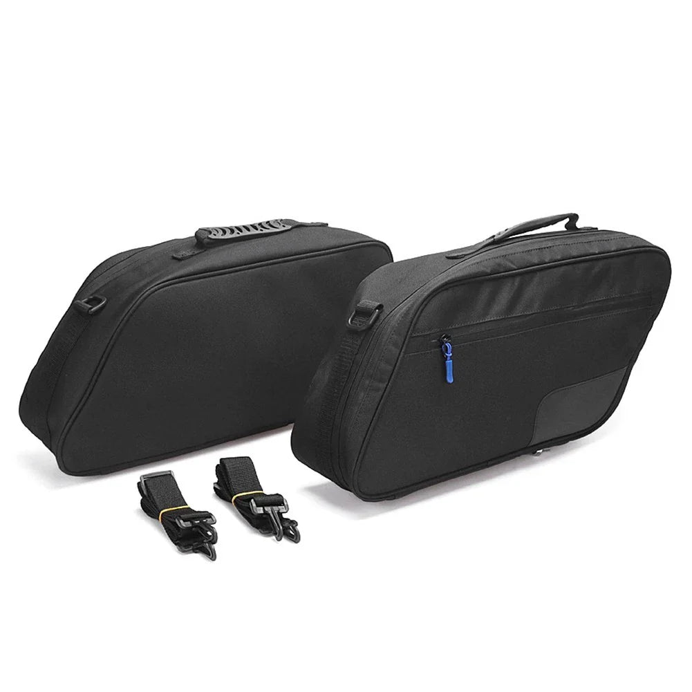 Black Side Luggage Saddle Bags for BMW R18 B Transcontinental K1600B