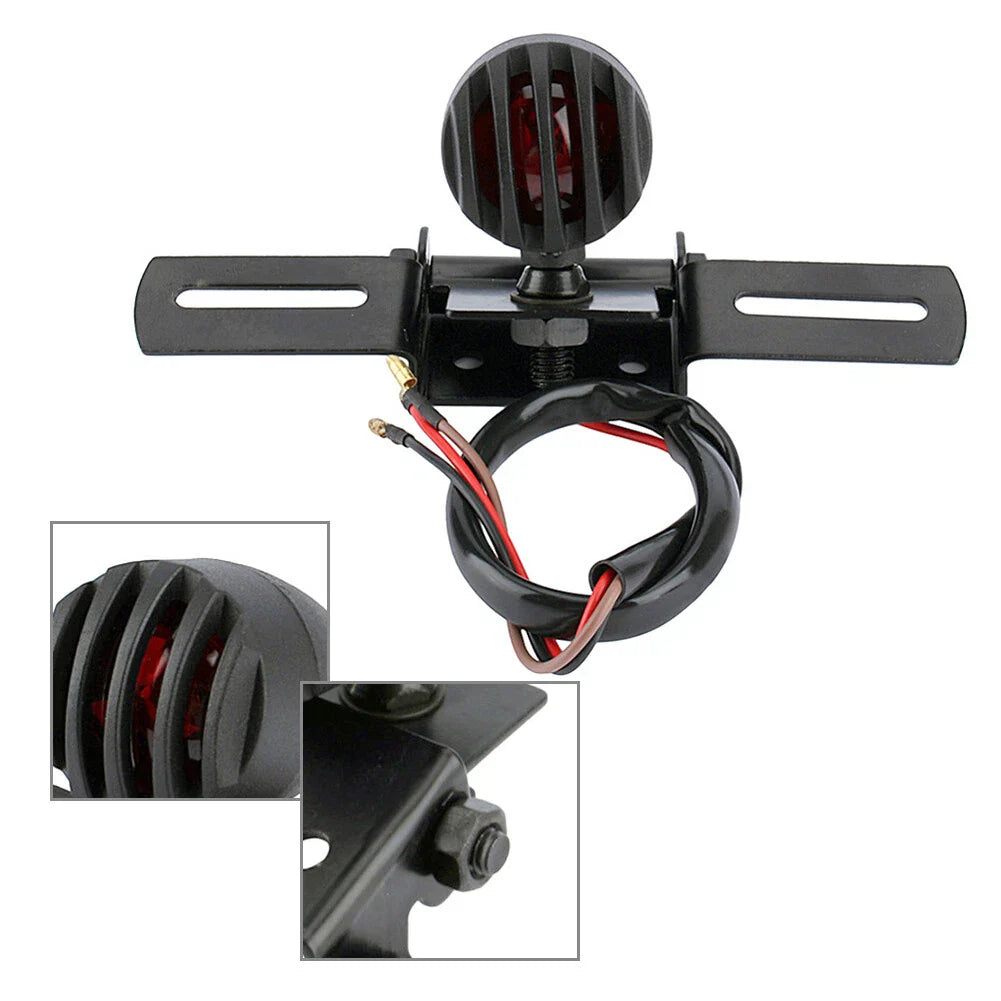 Tail Light Rear License Plate Bracket for Harley Honda