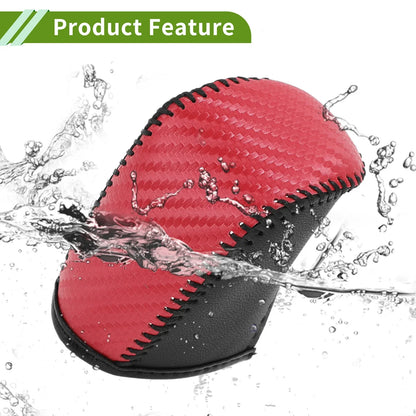 Dodge Journey Gear Shift Knob Cover 2011-2020 Red Carbon Fiber