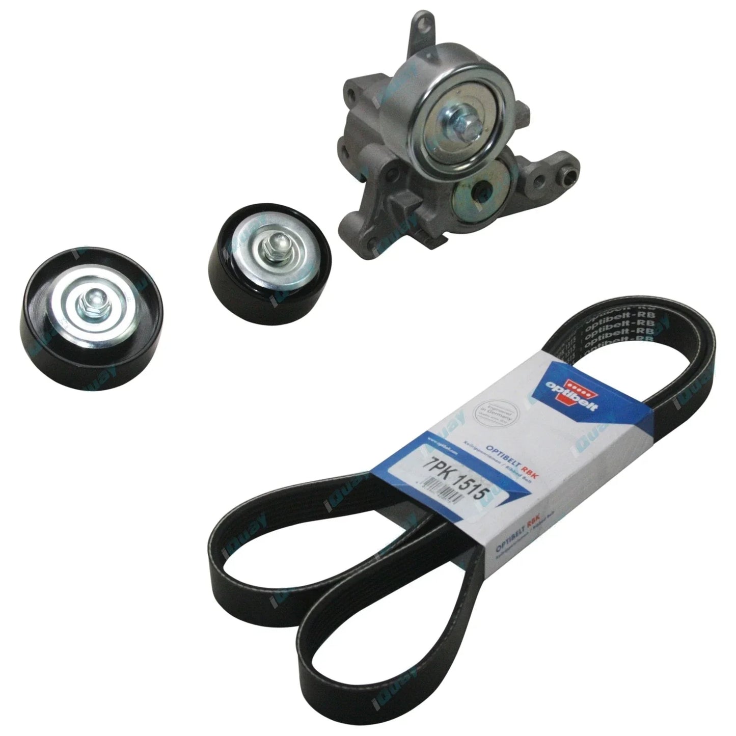 Drive Fan Belt Auto Tensioner Pulleys for Hilux KUN16 KUN26 3.0L Diesel (2005-2015)