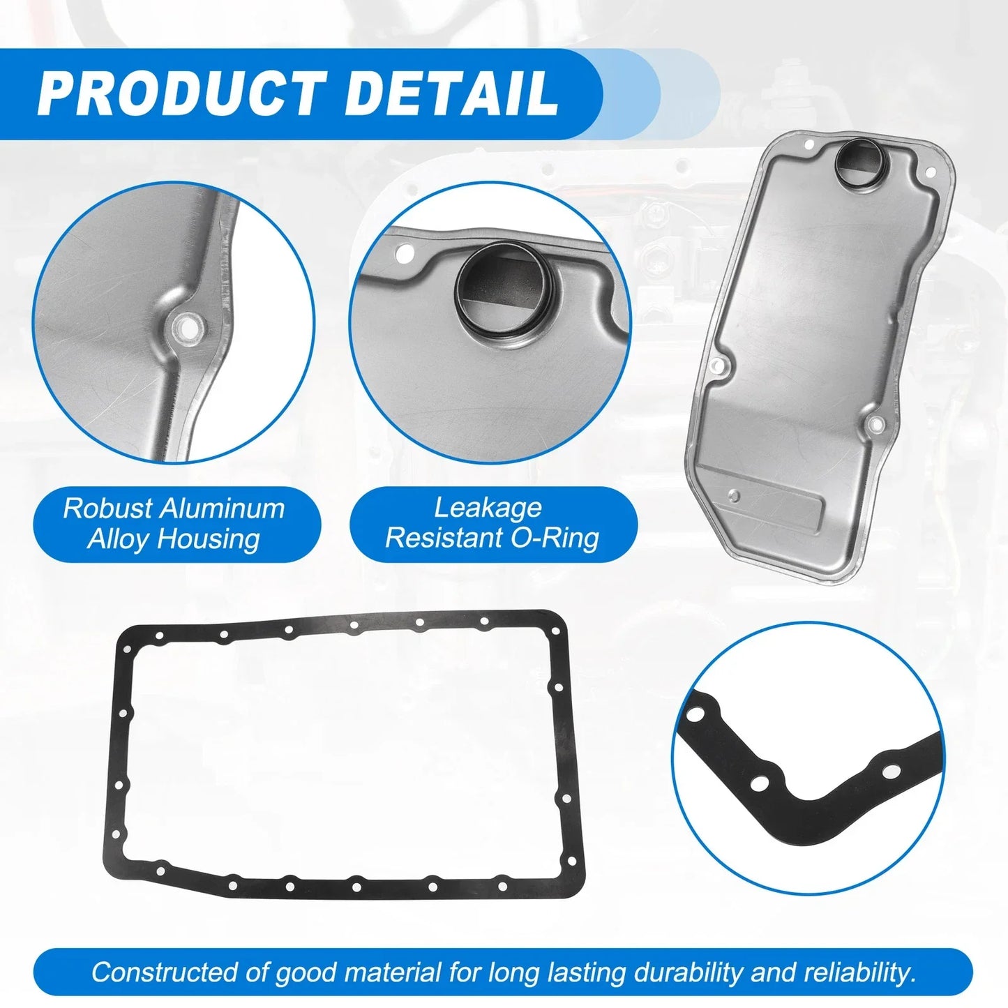 Transmission Filter Oil Pan Gasket Kit for Lexus GS350 (2007-2011)
