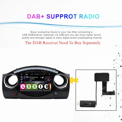 9'' Android Car Stereo Radio Navigation for BMW Mini Cooper (2000-2008)