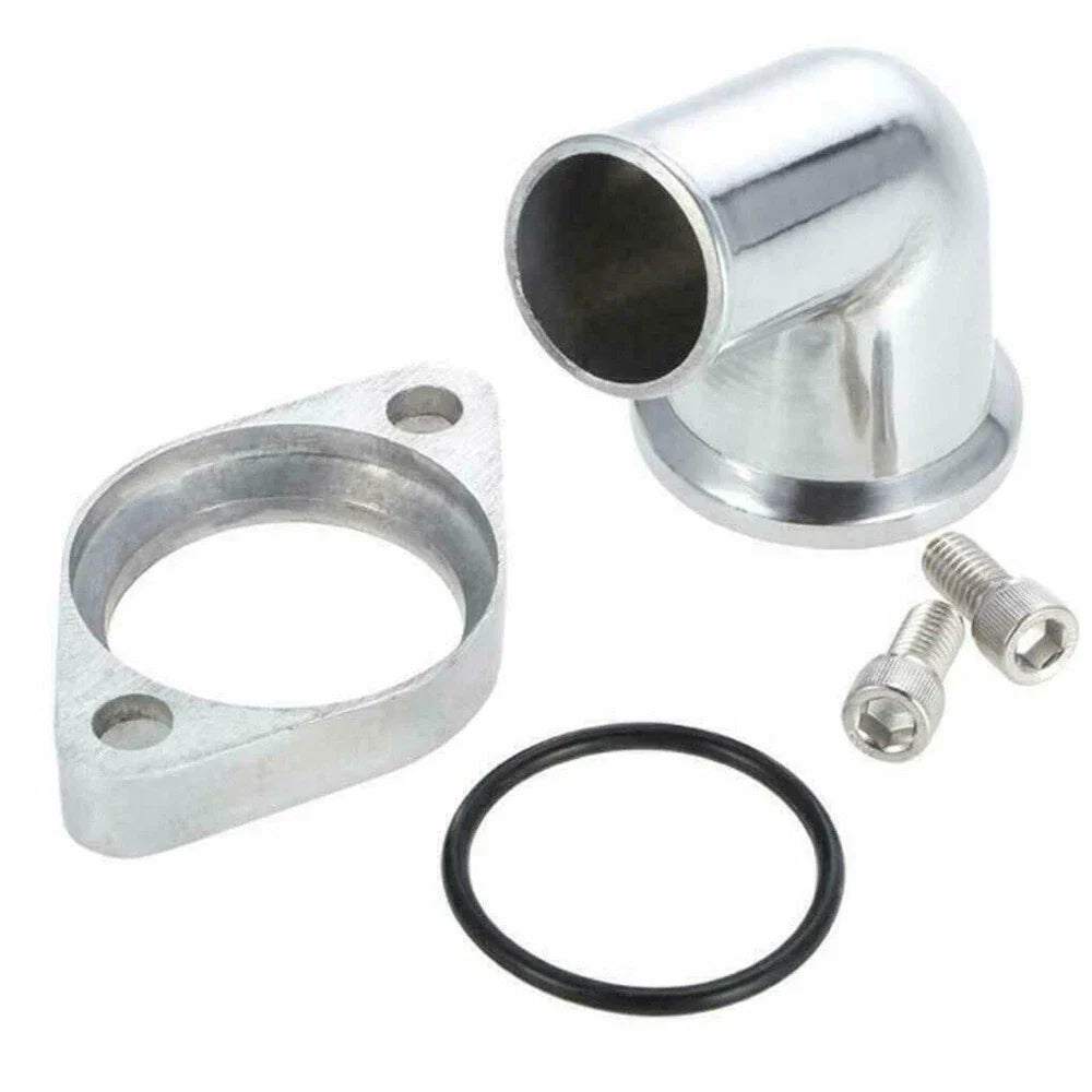 90 Degree Swivel Water Neck Thermostat Housing for Chevy SBC CBC 327 350 396 454 (1967-1995)