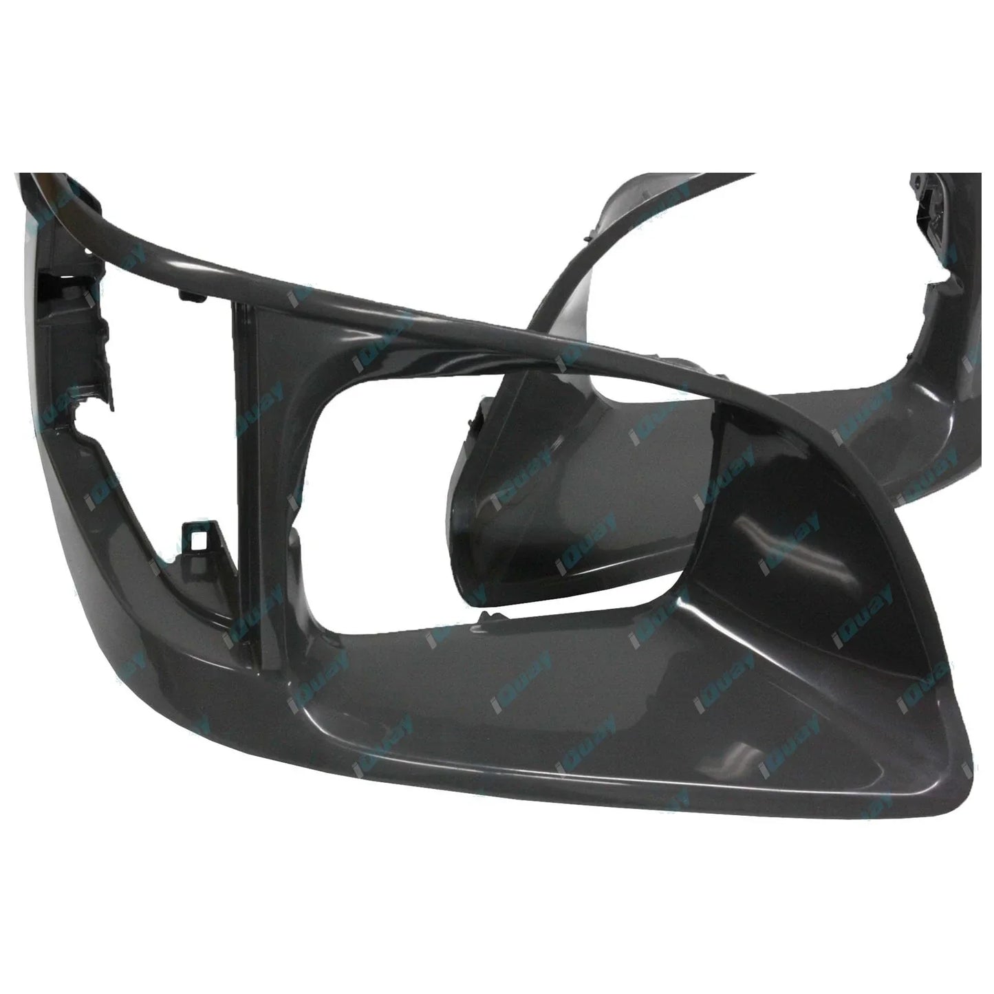 Dark Grey Headlight Surrounds 2 x for Toyota Hiace (1998-2005)