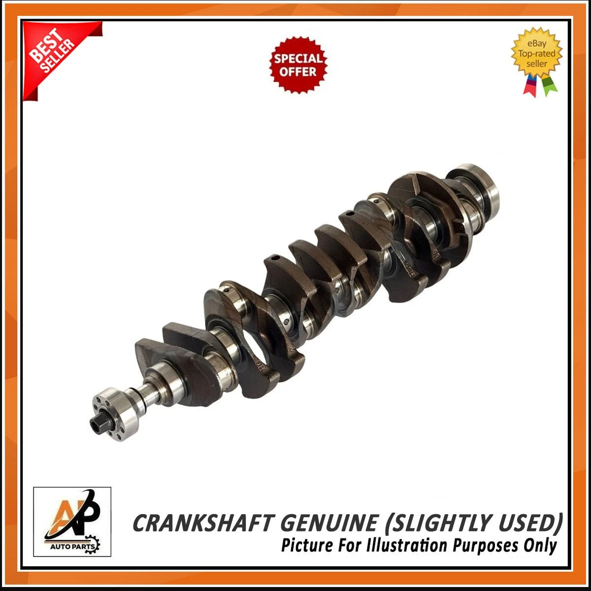 Crankshaft OEM Replacement for BMW M135i N55 3.0 Petrol (2012–2018)