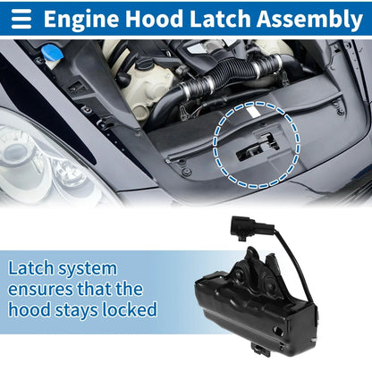 Hood Latch Assembly for Lexus LS460 (2007-2017) 1 x Quality Replacement