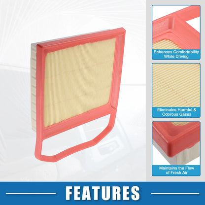 2 x Cabin Air Filters for Mercedes-Benz C400 (2015-2016)