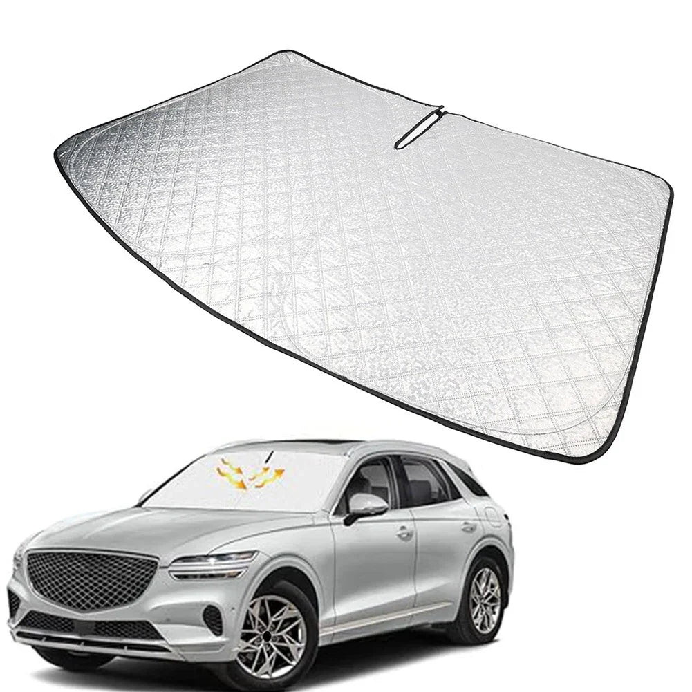 Foldable Windshield Sun Shade Visor Protector for Genesis GV70 (2022-2025)