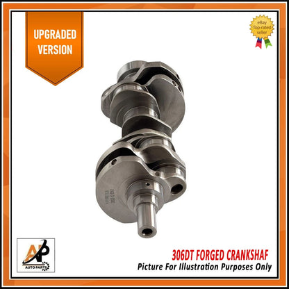 Forged Crankshaft for Jaguar F-Pace XF XJ Diesel TDV6 AJV6D (2013–2020)