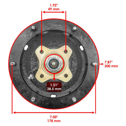 Deck Spindle 54 Inch Replacement for John Deere Z915E Z920M Z950M (2013–2018)