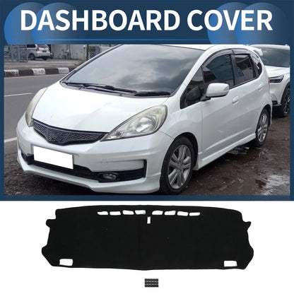 Dashboard Dash Cover Mat for Honda Fit GR1-GR8 2020-2024 Black 1 Set