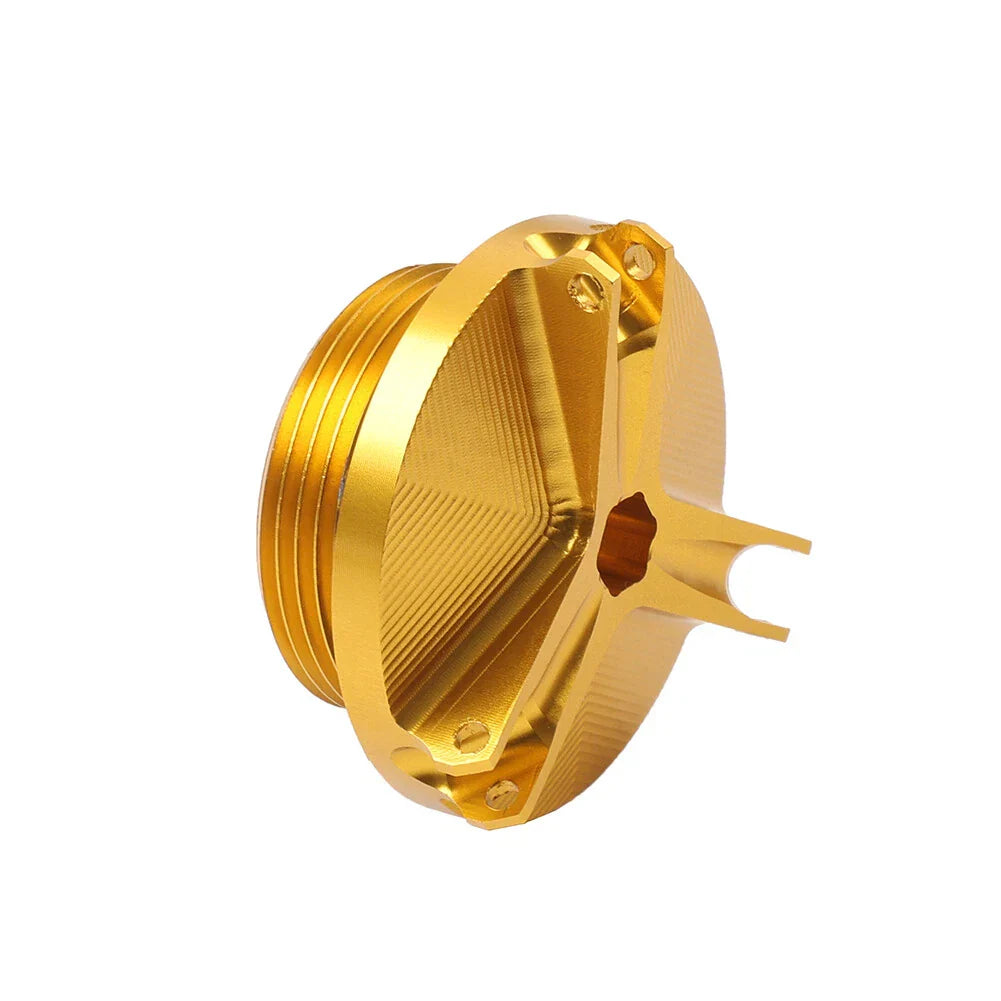Gold Engine Oil Filler Cap Plug Cover for Kawasaki ZX14R ZX6R ZX636 ZX10R