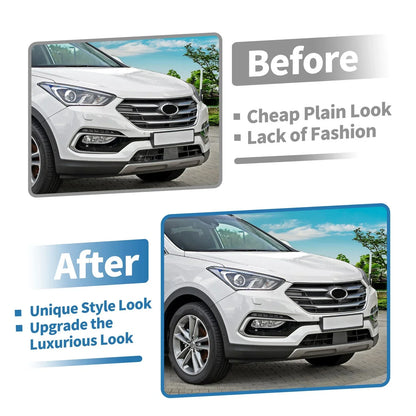 Lower Front Bumper Grille for Hyundai Santa Fe (2013-2016)