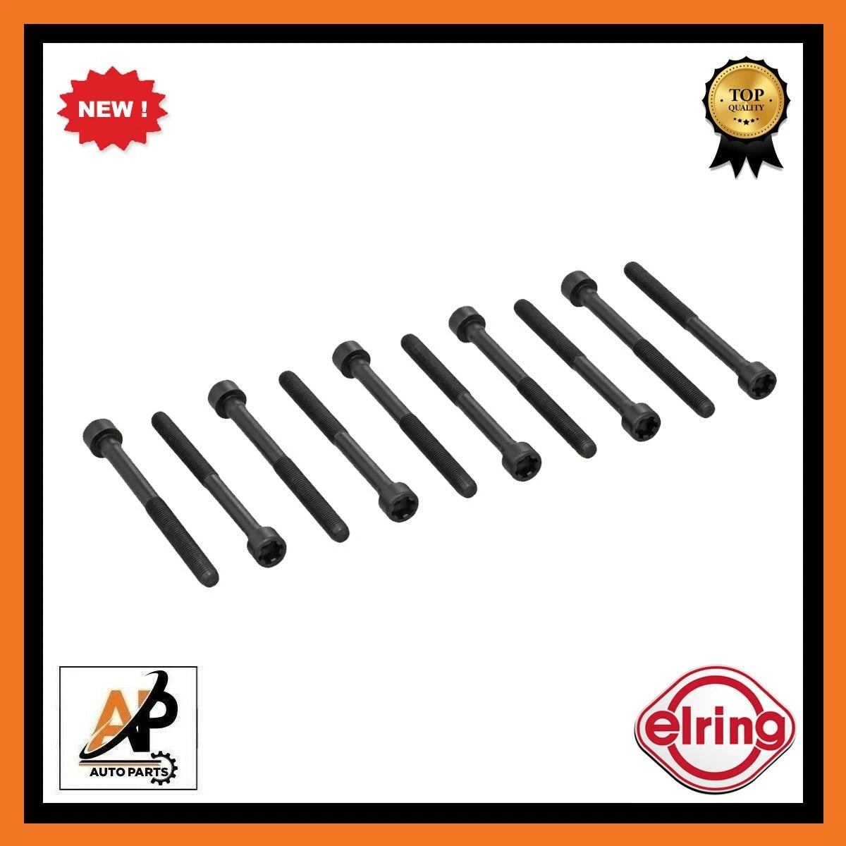 Cylinder Head Bolt Set OEM Replacement for Fiat AR 12576 (2009–2012)
