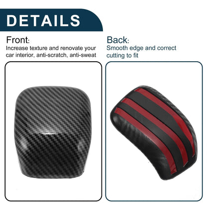 Gear Shift Knob Cover Sticker for Mercedes-Benz A CLA Class W177 C118 W118