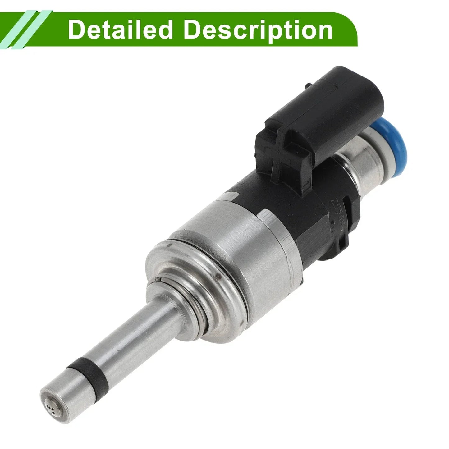 Fuel Injector for Porsche Macan 3.0L 3.6L (2015-2018) - 1 Pc Black