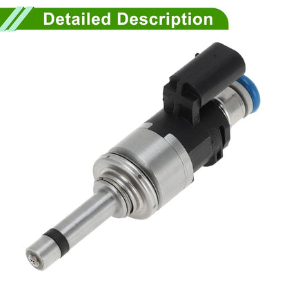 Fuel Injector for Porsche Macan 3.0L 3.6L (2015-2018) - 1 Pc Black