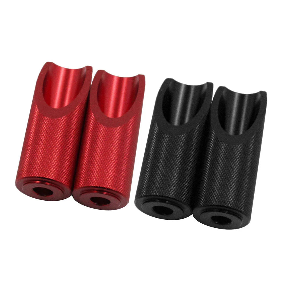 Red Aluminium Motorcycle Footpegs for Honda Ruckus (2003-2023)